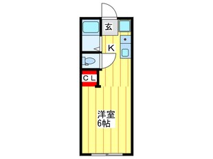 フリーディオ東町の物件間取画像